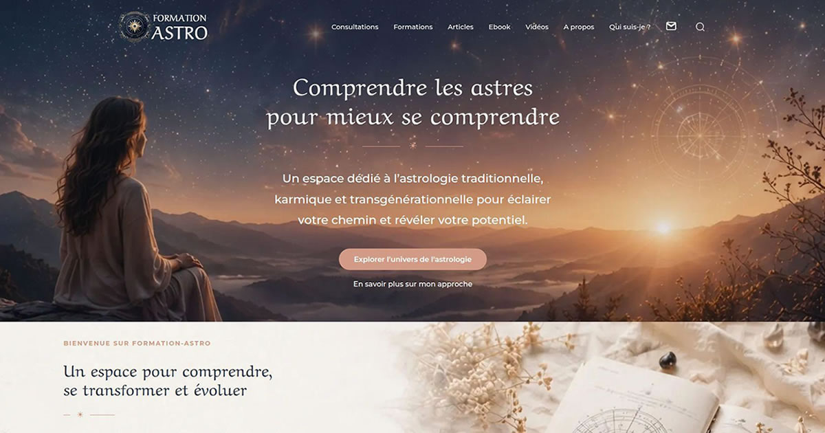 Aperçu du projet Formation-Astro